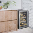 Caple Wine Cabinet Classic - Single Temperature Freestanding - Stainless Steel WF334