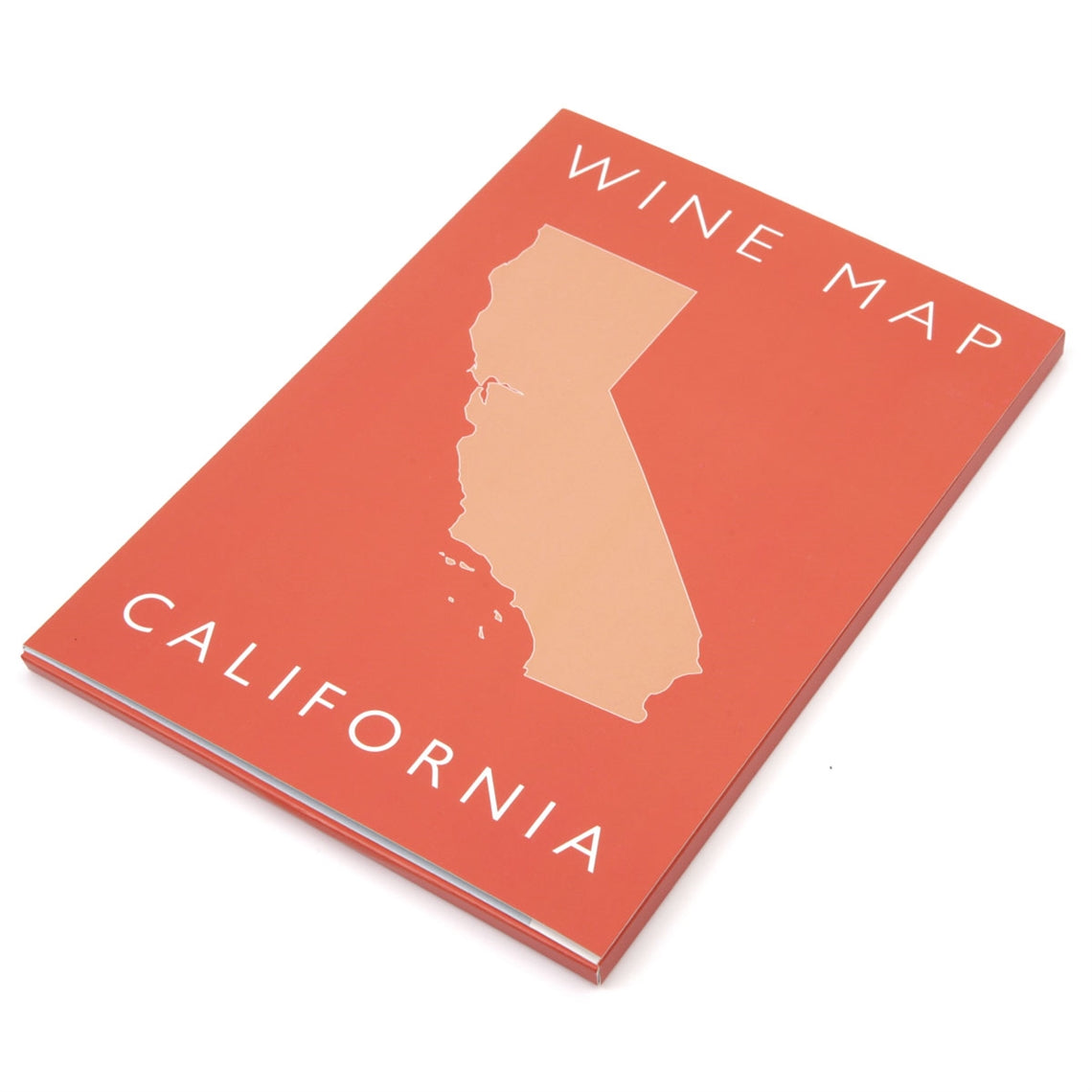 De Long’s Wine Map of California - Bookshelf Edition