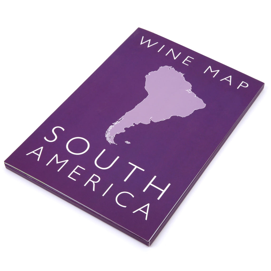 De Long’s Wine Map of South America - Bookshelf Edition