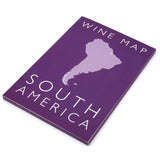 De Long’s Wine Map of South America - Bookshelf Edition