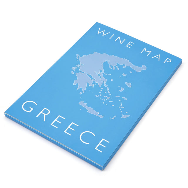 De Long’s Wine Map of Greece - Bookshelf Edition