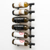 VintageView Wall Mounted W Series 2 - 6 Bottle Wine Rack 1 Deep - Platinum 2ft