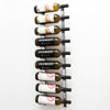 VintageView Wall Mounted W Series 3 - 9 Bottle Wine Rack 1 Deep - Platinum 3ft