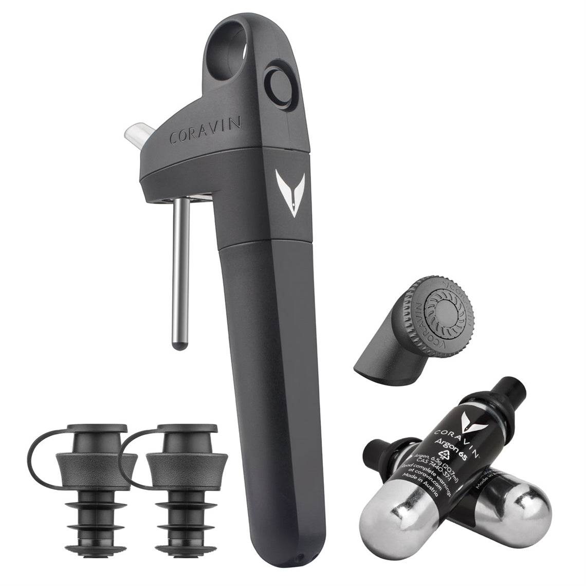 Coravin Pivot+ Wine Preservation System - Black
