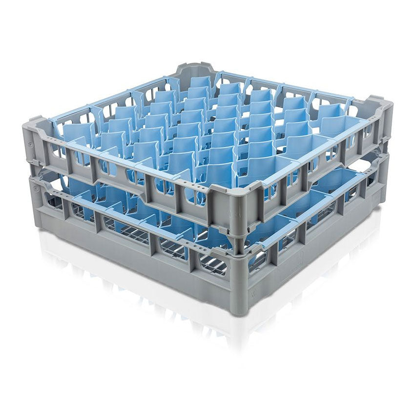 Tappy Record Glass Fish 5’10 Fries Glass Washer Tray 500 x 500mm - 44 Glasses 67 x 67mm