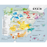 De Long’s VINO.ONE Series Wine Map of Spain