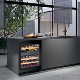 Liebherr Vinidor Built-Under 2 Temperature Wine Cabinet Black - UWTgb 1682