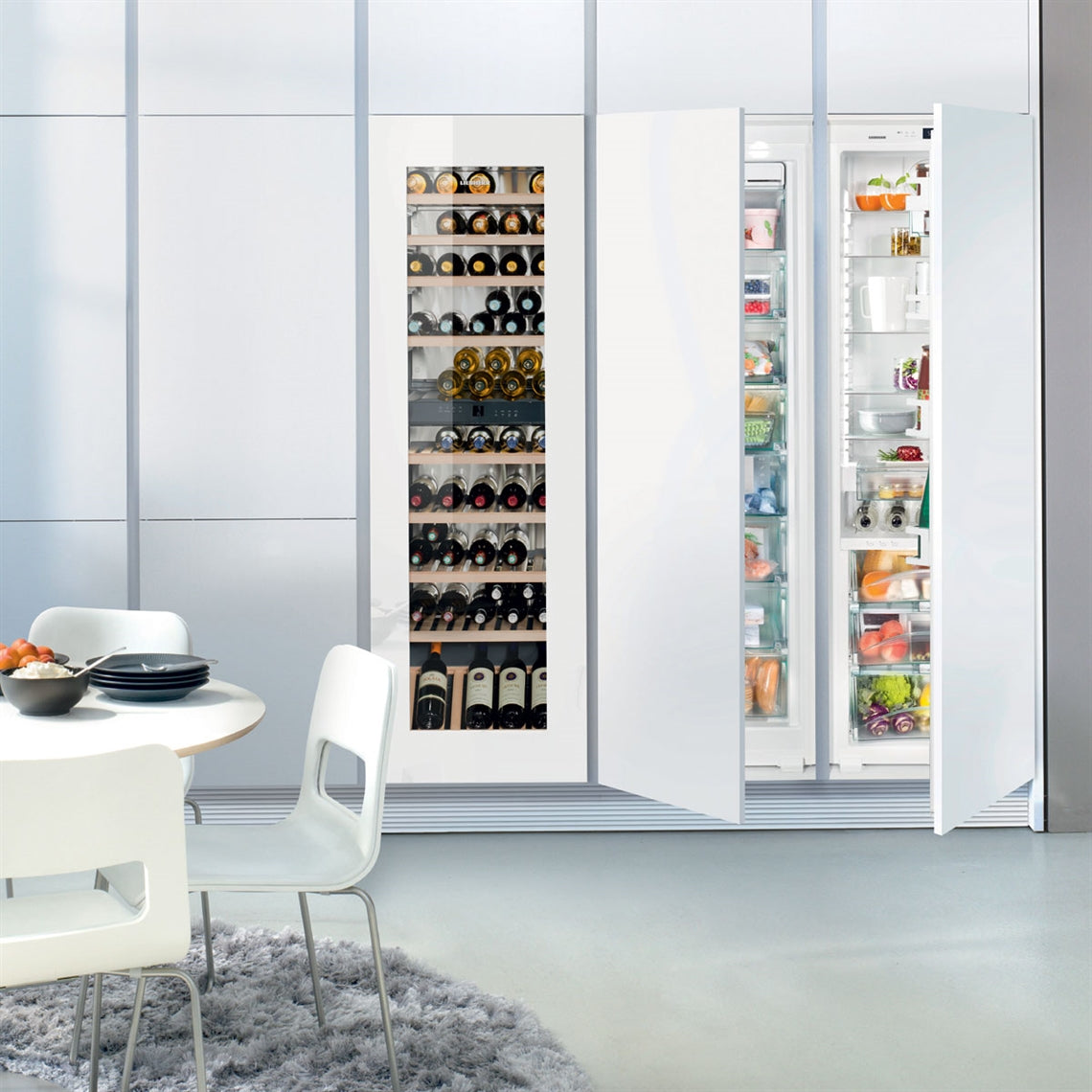 Liebherr Vinidor Built-In 2 Temperature Wine Cabinet White - EWTgw 3583