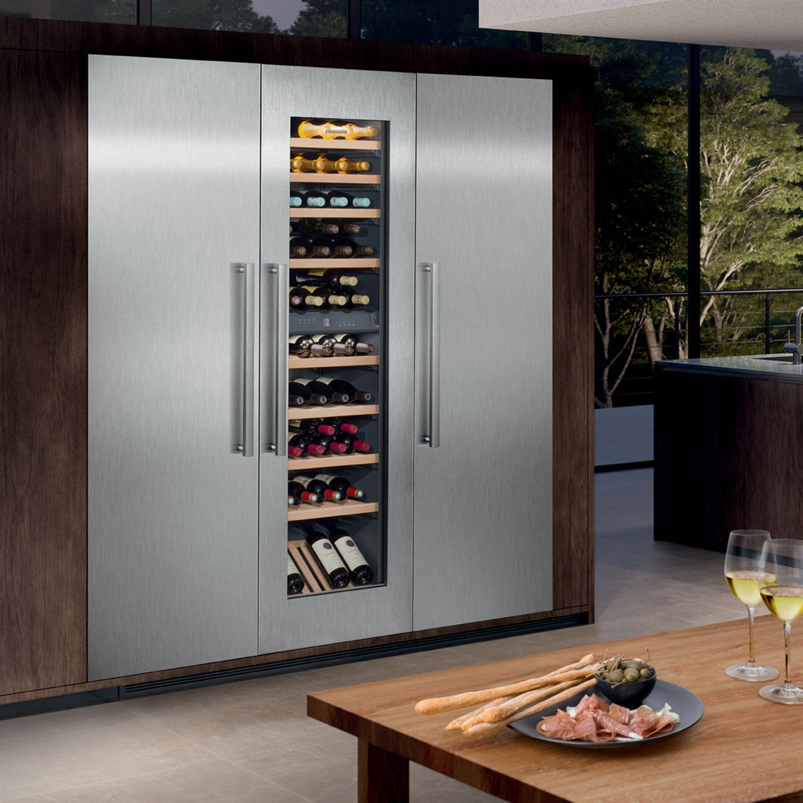 Liebherr Vinidor Built-In 2 Temperature Wine Cabinet - EWTdf 3553