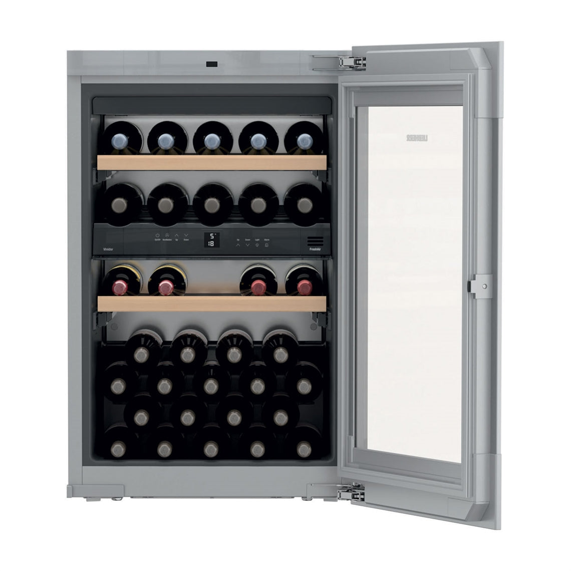 Liebherr Vinidor Built-In 2 Temperature Wine Cabinet Black - EWTgb 1683