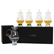 The Glencairn Official Whisky Glass Set - 4 Glasses / 1 Jug / 4 Caps