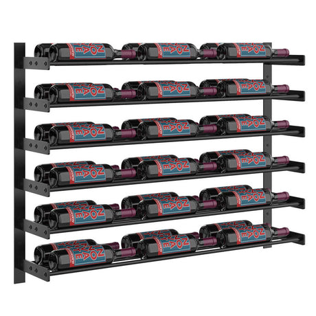 VintageView Evolution Wall Mounted Wine Wall 762mm - 3 Column, 36 Bottle Wine Rack