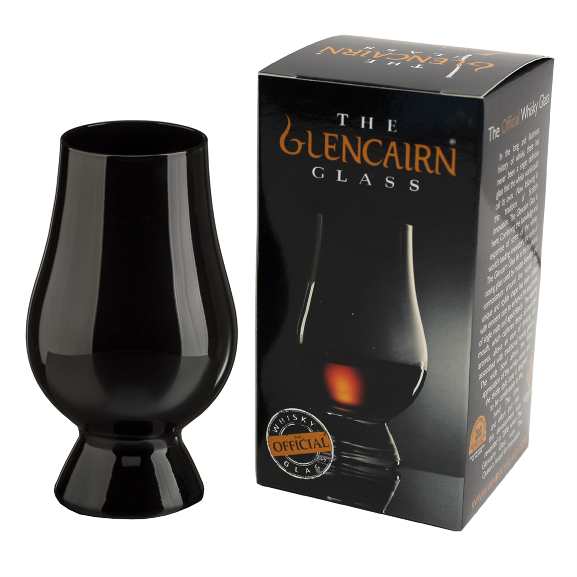 The Glencairn Official Whisky Tasting Black Glass