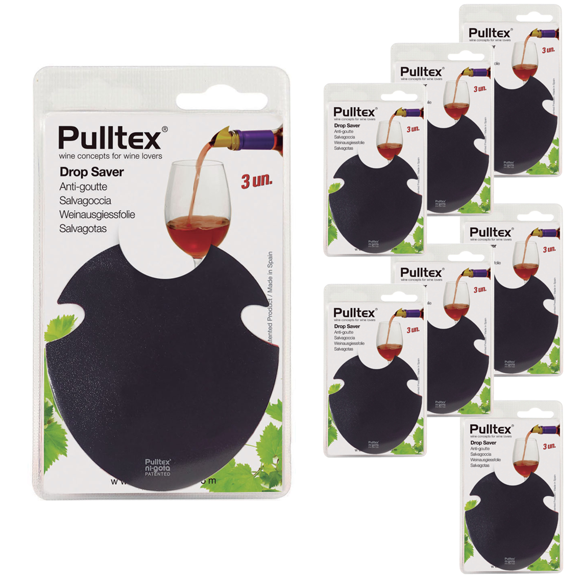 Pulltex Drop Saver 'Non-Drop' Bottle Pourers - Set of 24