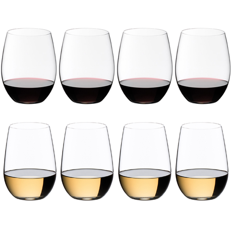 Riedel O Range Stemless Cabernet & Viognier Glasses - 8 Glass Set - 5414/50