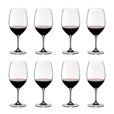 Riedel Vinum Bordeaux / Cabernet Sauvignon / Merlot Glass - Set of 8 - 7416/0