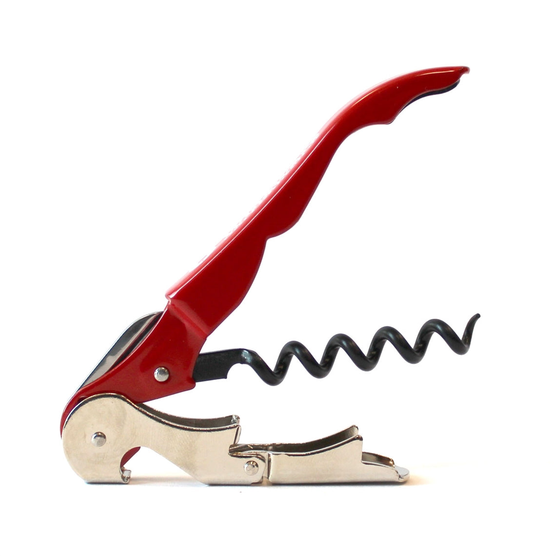 Pulltex Pulltap Wine Essentials Waiter’s Friend Double Lever Corkscrew - Wineware Red