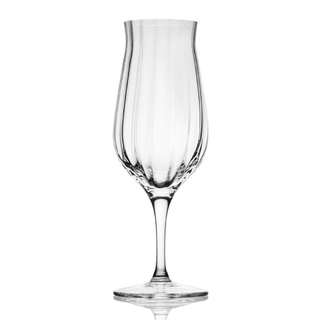 Amber Glass Whisky Tasting Glass Optic Effect - G120