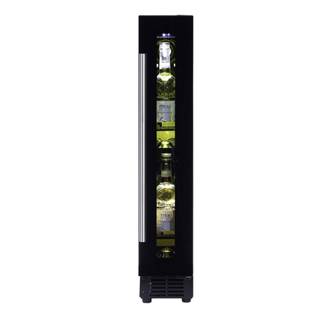 Dunavox Wine Cabinet Flow - Single Temperature Built-In Under Counter - Black DAUF-9.22B