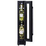 Dunavox Wine Cabinet Flow - Single Temperature Built-In Under Counter - Black DAUF-9.22B