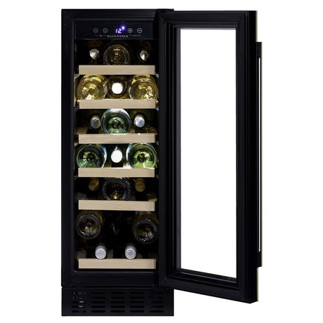 Dunavox Wine Cabinet Flow - Single Temperature Built-In Under Counter - Black DAUF-19.58B