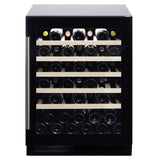 Dunavox Wine Cabinet Flow - Single Temperature Built-In Under Counter - Black DAUF-46.138B