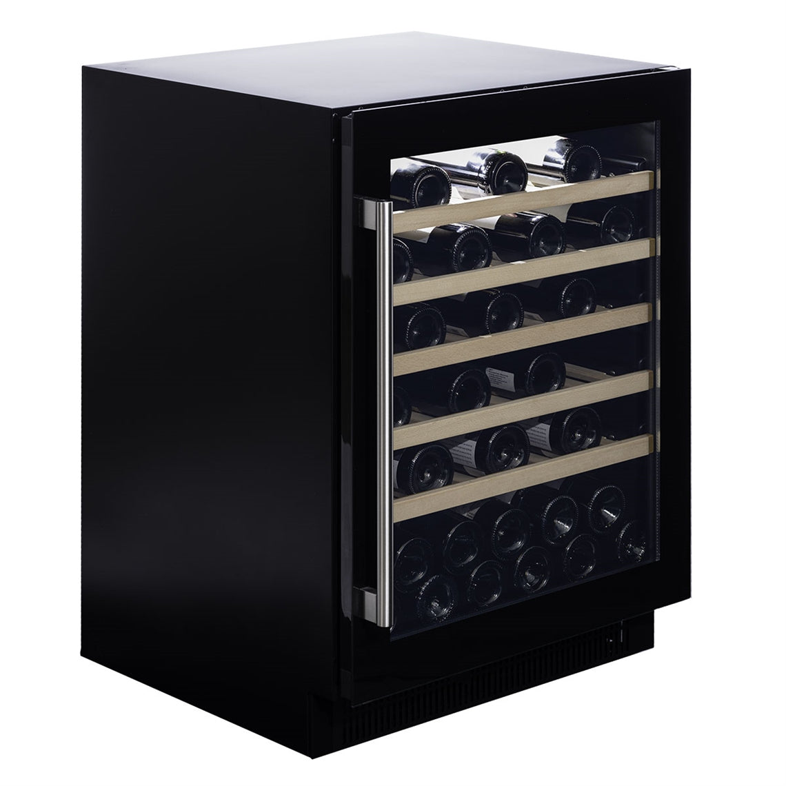 Dunavox Wine Cabinet Flow - Single Temperature Built-In Under Counter - Black DAUF-46.138B