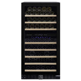 Dunavox Wine Cabinet Grande - 2-Temperature Freestanding - Black DX-94.270DBK