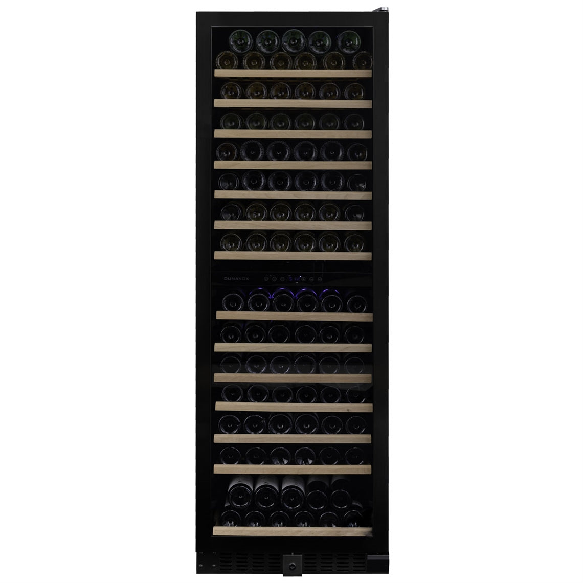 Dunavox Wine Cabinet Grande - 2-Temperature Freestanding - Black DX-166.428DBK