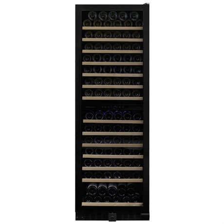 Dunavox Wine Cabinet Grande - 2-Temperature Freestanding - Black DX-166.428DBK