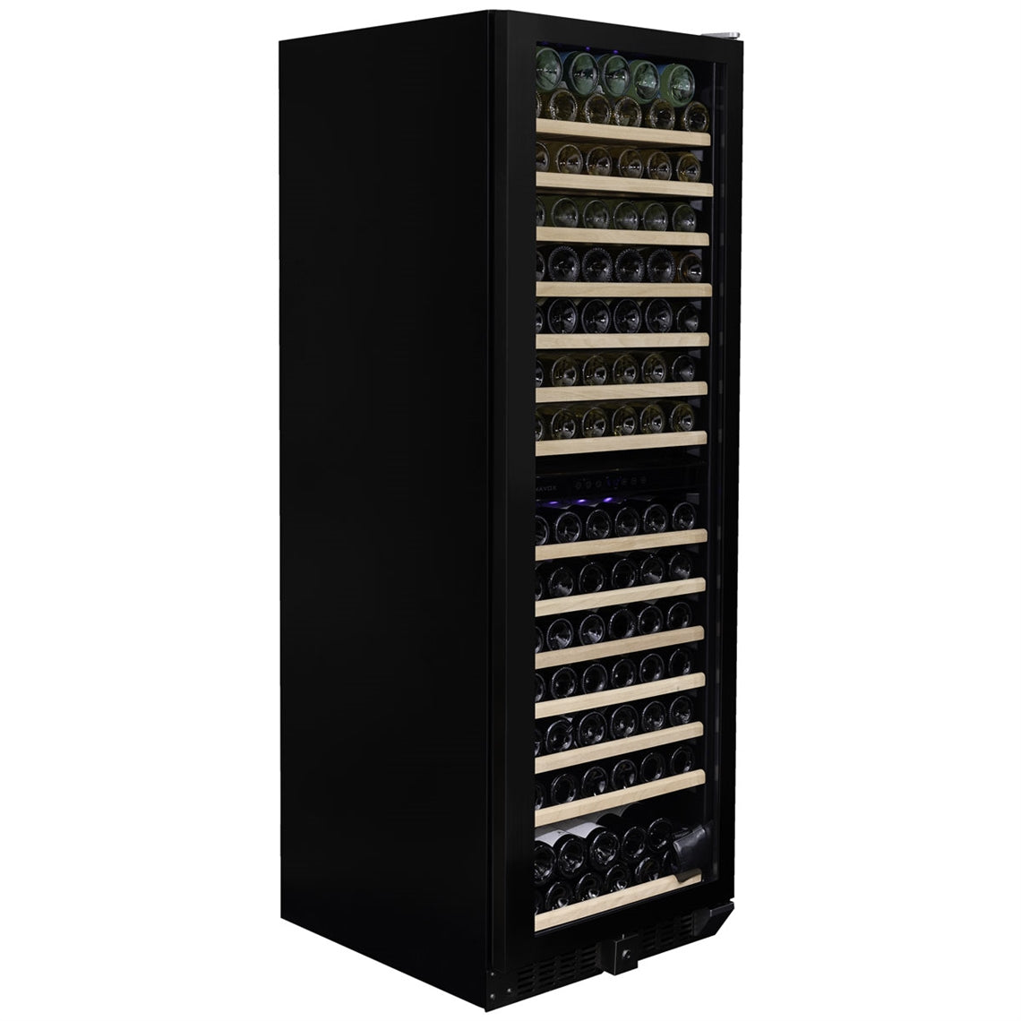 Dunavox Wine Cabinet Grande - 2-Temperature Freestanding - Black DX-166.428DBK