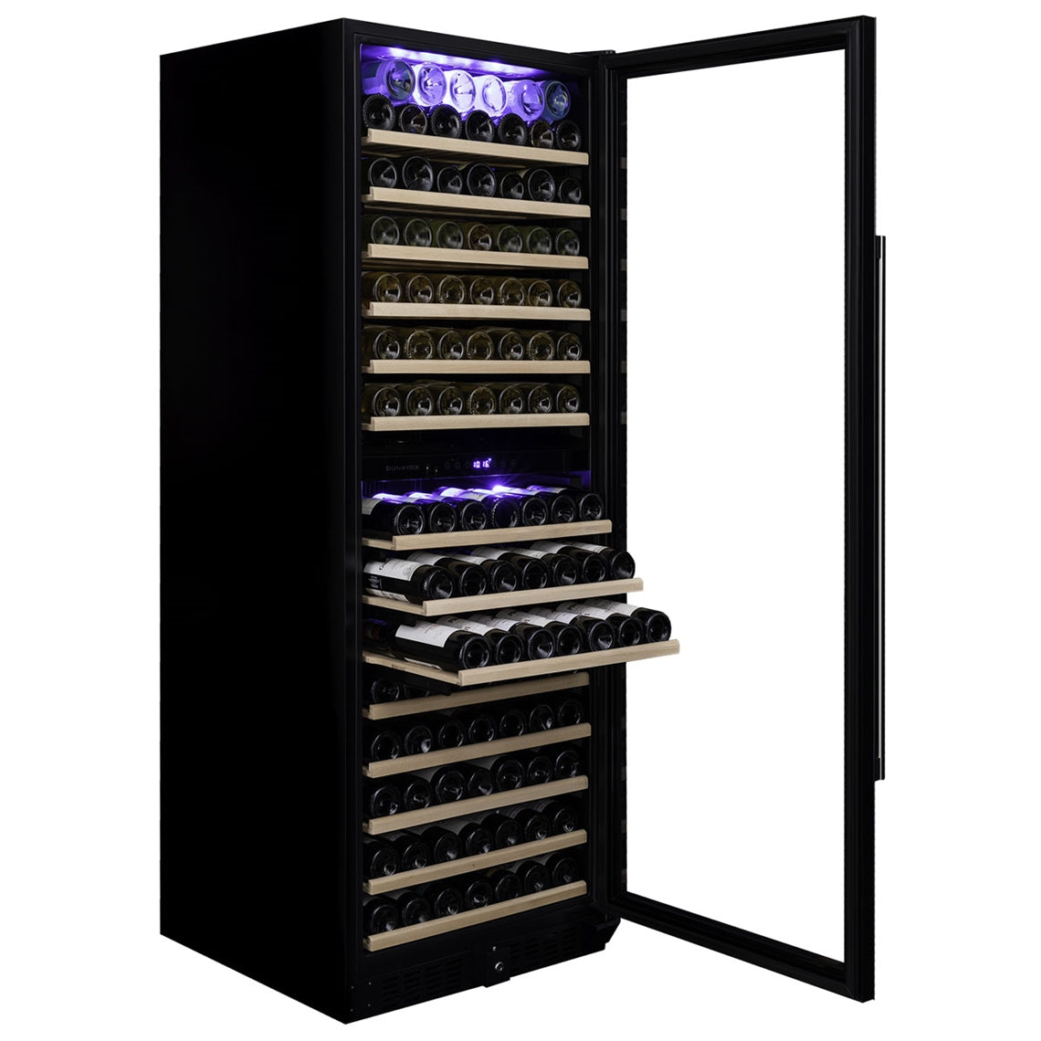 Dunavox Wine Cabinet Grande - 2-Temperature Freestanding - Stainless Steel DX-181.490SDSK