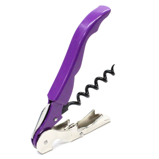 Pulltex Pulltap Wine Essentials Waiter’s Friend Double Lever Corkscrew - Purple