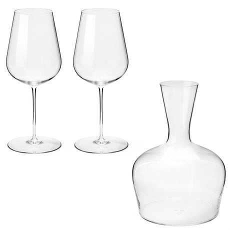 Jancis Robinson x Richard Brendon The Wine Glasses (x2) & Young Wine Decanter 1000ml