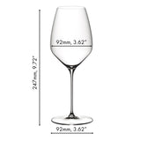 Riedel Veloce English Sparkling Wine Glass - Set of 6 - 0330/15-ESx6