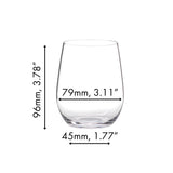 Riedel O Range Stemless Viognier / Chardonnay Glass - Set of 4 - 7414/05