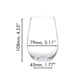 Riedel O Range Stemless Riesling / Sauvignon Blanc Glass - Set of 4 - 7414/15