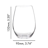 Riedel O Range Stemless Syrah / Shiraz Glass - Set of 2 - 0414/30