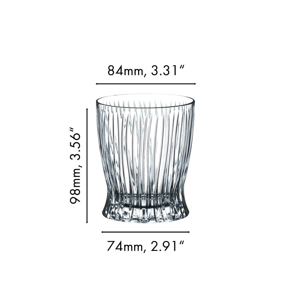 Riedel Fire Whisky Glass / Tumblers - Set of 2 - 0515/02S1