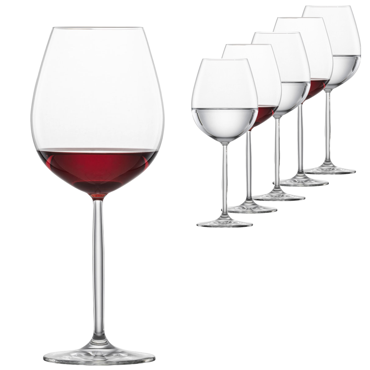 Schott Zwiesel Diva Water / Bordeaux Glass - Set of 6