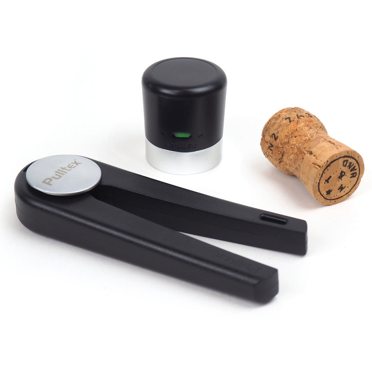 Pulltex Champagne and Sparkling Wine Opener & Stopper Set