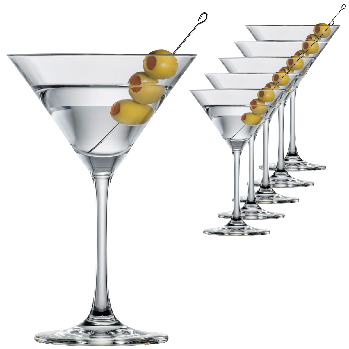 Schott Zwiesel Bar Special Martini Glass Set of 6, Glassware; UK