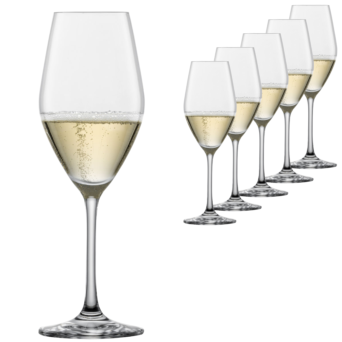 Schott Zwiesel Vina Champagne Glasses / Tulip - Set of 6