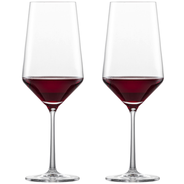 Schott Zwiesel Bordeaux rode wijnglas Tulip (set van 4), tijdloze bordeauxglazen voor rode wijn, vaatwasmachinebestendige Tritan-kristalglazen, Made in Germany (artikelnummer 123607 Schott Zwiesel Bordeaux rode wijnglas Tulip (set van 4), tijdloze bordeauxglazen voor rode wijn, vaatwasmachinebestendige Tritan-kristalglazen, Made in Germany (artikelnummer 123607