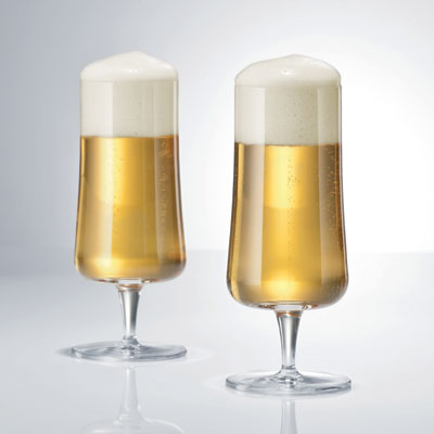 Schott Zwiesel Beer Basic Small Stemmed Pilsner Beer Glasses - Set of 6