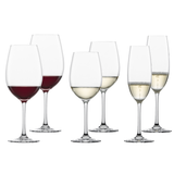 Schott Zwiesel Ivento Red, White & Champagne Glasses - Set of 6