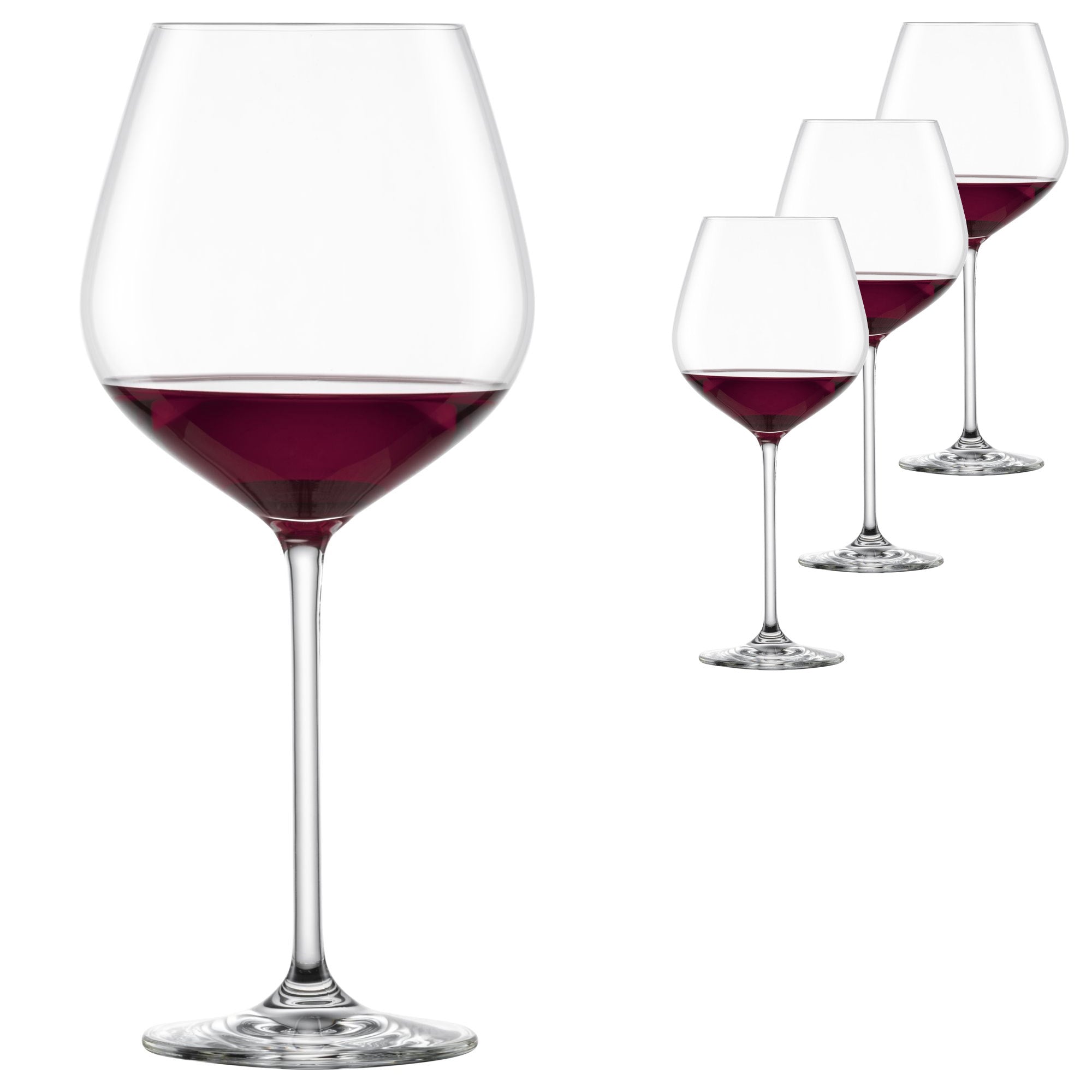 SCHOTT ZWIESEL Rotweinglas Fortissimo 6er-Set – Tritan-Kristall, Spülmaschinenfest, Made In Germany, 505 Ml