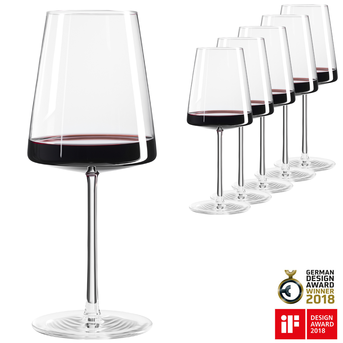 Stolzle Power Red Wine Glass - Set of 6