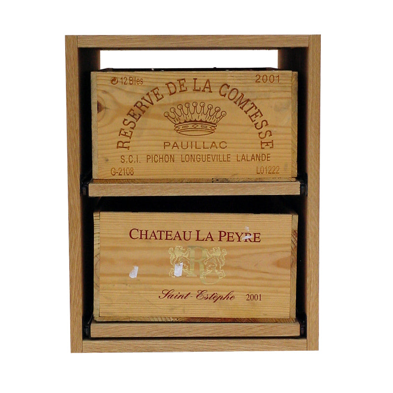 Showcase Wooden Wine Bottle Display - 120 Bottles