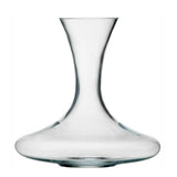 The Stölzle Classic Mouth-Blown Red Wine Decanter 750ml features a wide, round base and narrow neck, ideal for serving red wine. It is shown on a plain white background.